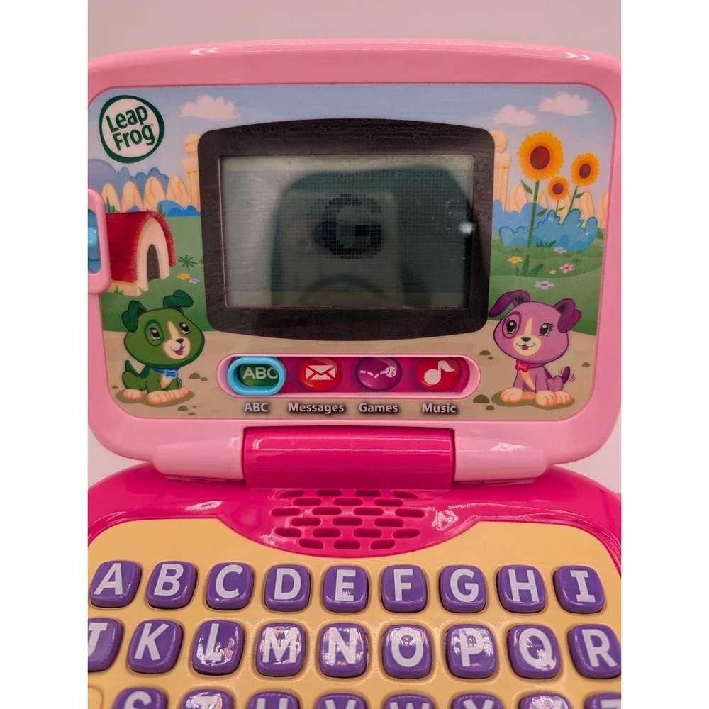 LeapFrog My Own Leaptop Pink Kids Learning Toy Laptop Scout &‎ Violet 2013